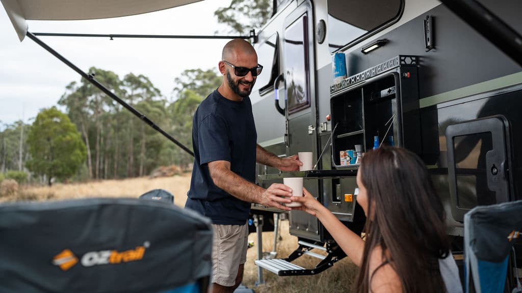 Expedition Max in an OPUS showroom